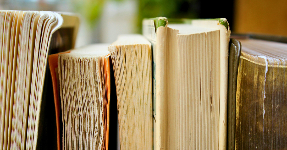 stack of books